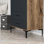 Hanah Home Kumsal T - Nogal y Antracita